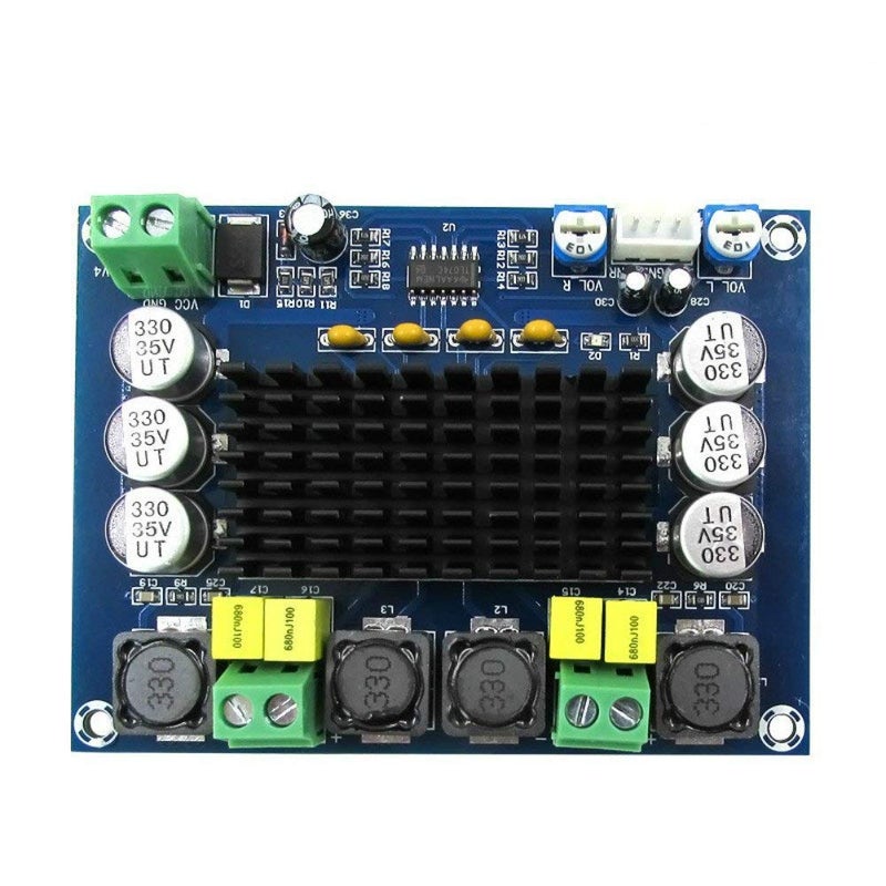 ACEIRMC TPA3116D2 TPA3116 XH-M543 Dual Channel Stereo High Power Digital Audio Power Amplifier Board 120W+120W DIY Module - Image 5